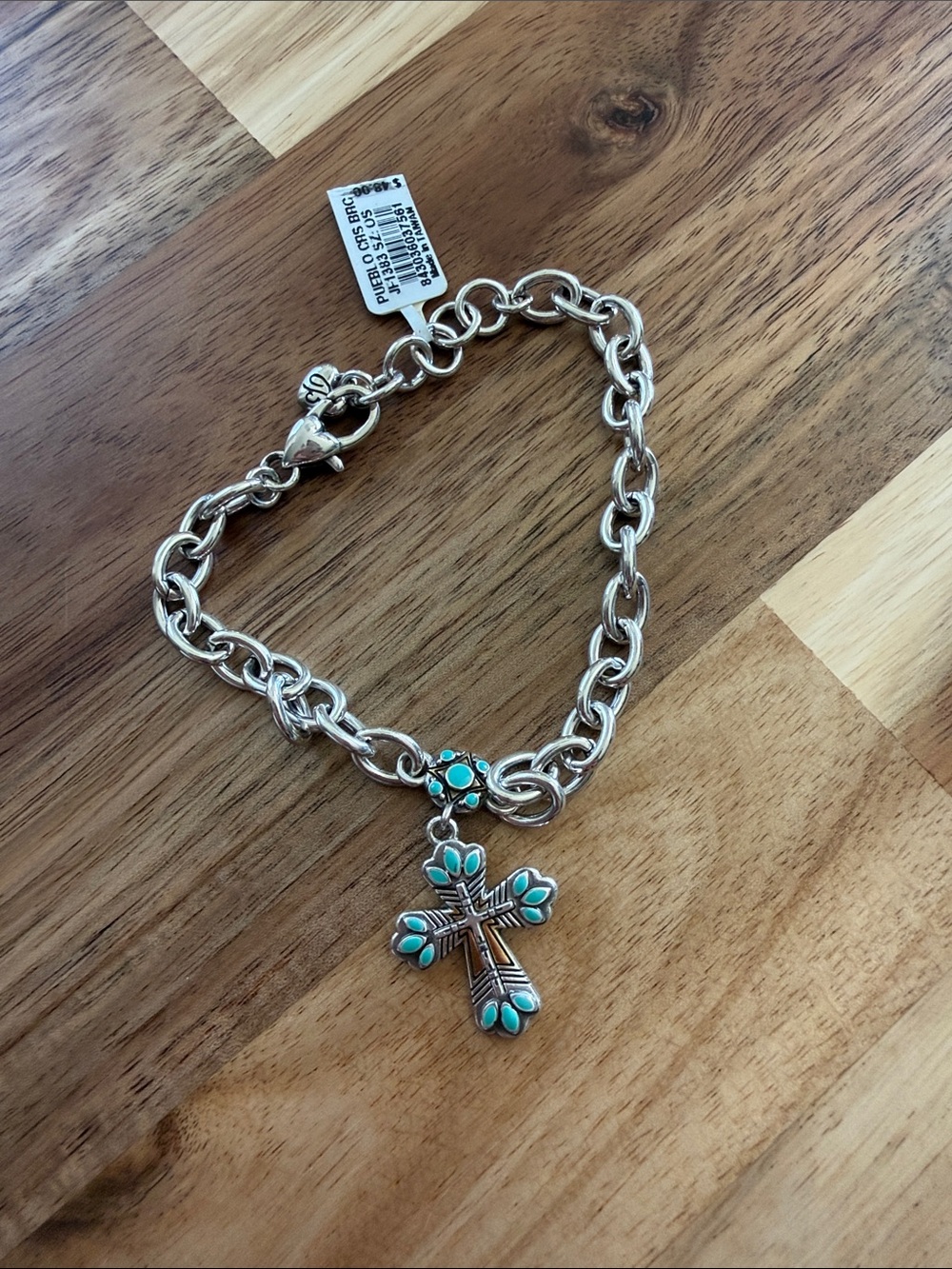 Brighton Retired Pueblo Prairie Cross Bracelet (NWT)